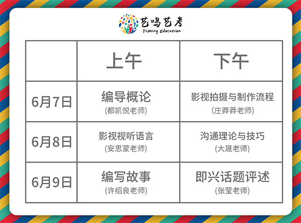我们特地制定了专业的试听课程